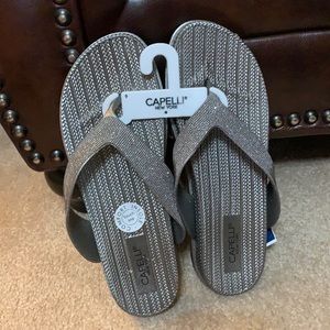 Capelli Silver Sparkle All Weather Sandals